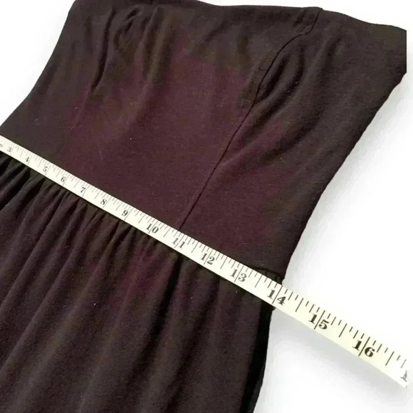 Women's Juniors' Xhilaration Black Strapless High-low Dress - Picture 11 of 11